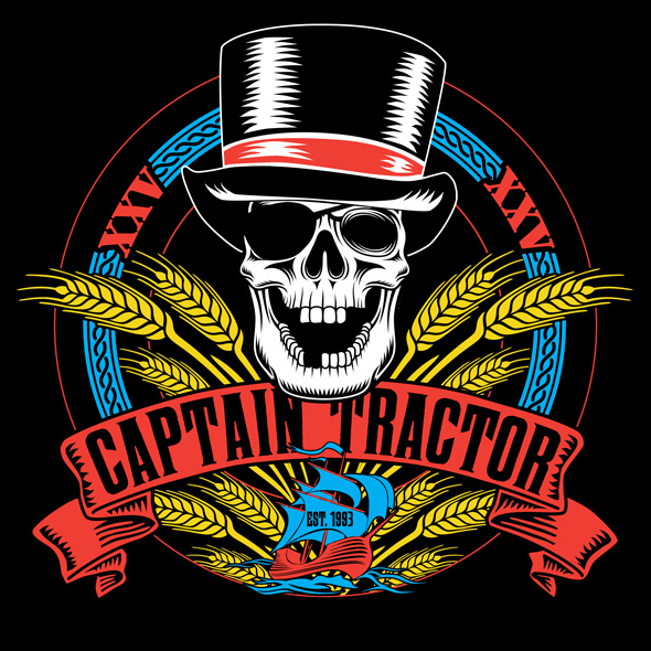 Captain Tractor 25th logo