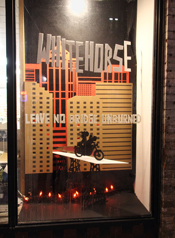 Whitehorse display at Soundscapes
